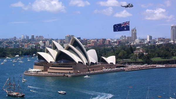 Nhà hát Opera Sydney nổi tiếng ở Úc