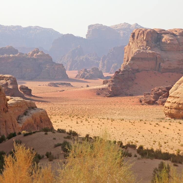 Khu bảo tồn Wadi Rum - di sản hỗn hợp thế giới ở Jordan